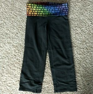 Victoria Secret Pink yoga crop